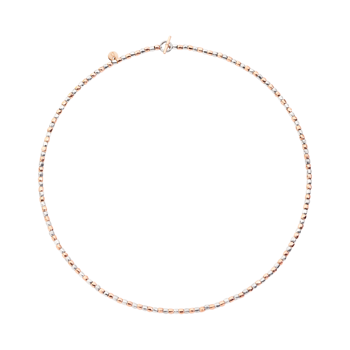 DCC0002_GRANX_G9AMX_010_Dodo_mini-granelli-necklace-9k-rose-gold-silver-steel.png