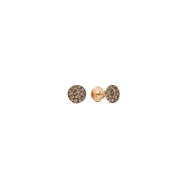 POB2042_O7000_DBR00_010_Pomellato_earring-sabbia-studs-rose-gold-18kt-brown-diamond.png