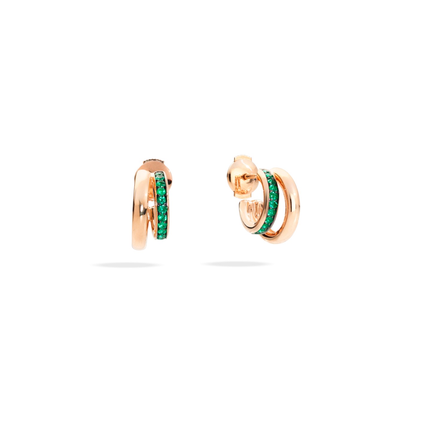 POB8111_O7BKR_SM000_010_Pomellato_double-loop-earrings-iconica-rose-gold-18kt-emerald.jpg